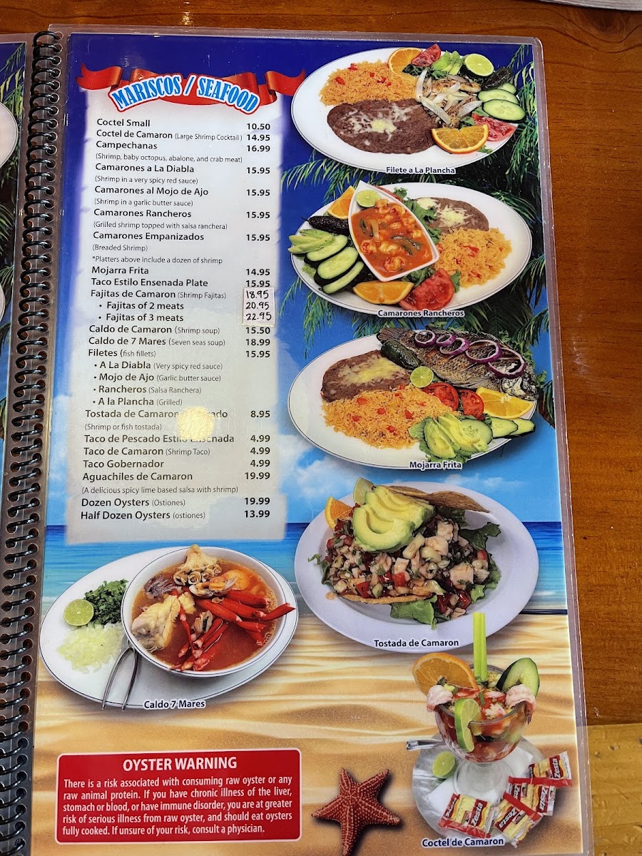 La Parrilla Guacamole Grill Menu - Image 5