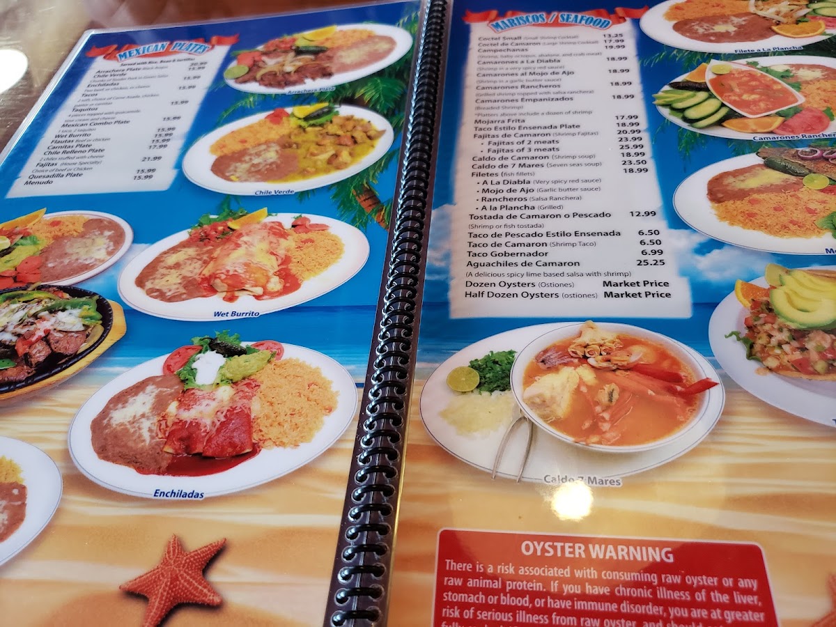 La Parrilla Guacamole Grill Menu - Image 6